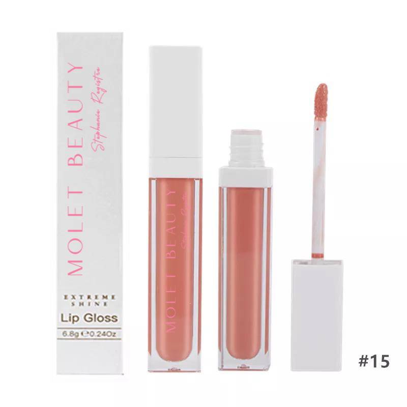 Molet Beauty Lipstick Gloss Color #15