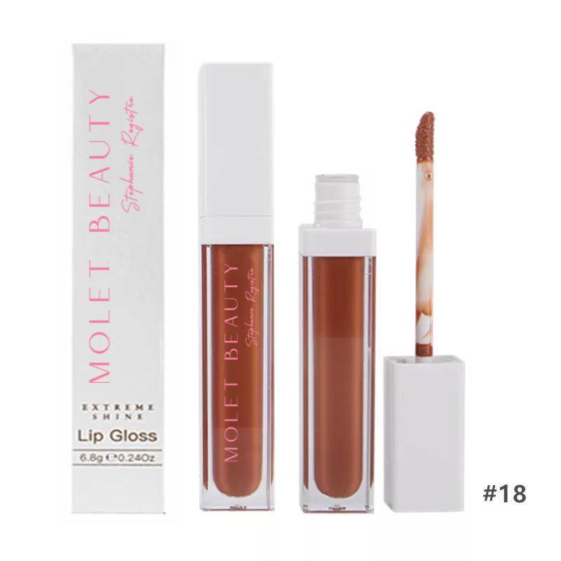 Molet Beauty Lipstick Gloss Color #18