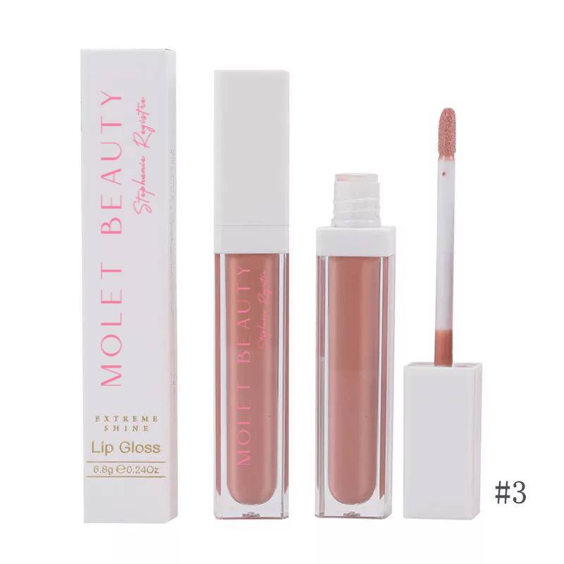 Molet Beauty Lipstick Gloss Color #3