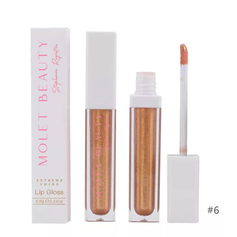 Molet Beauty Lipstick Gloss Color #6