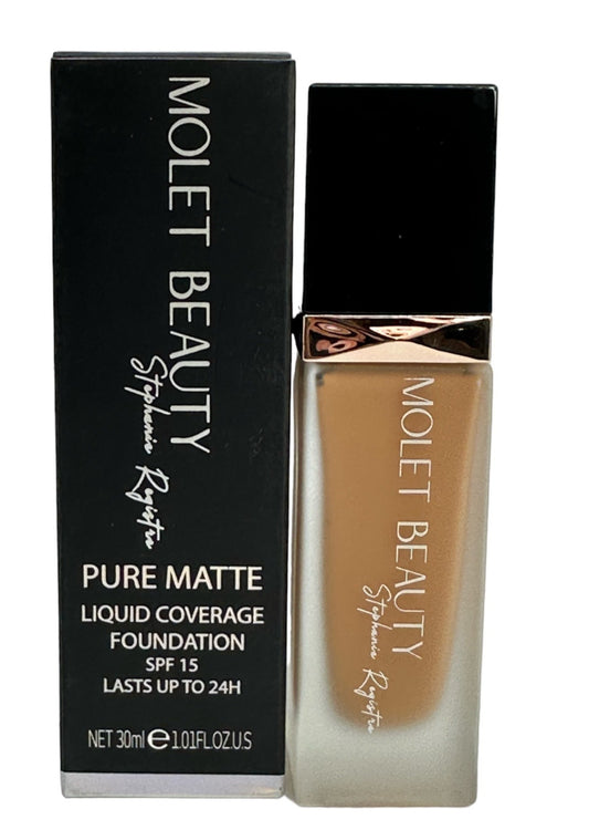 Foundation Matte Color #L4 RICH CARAMEL