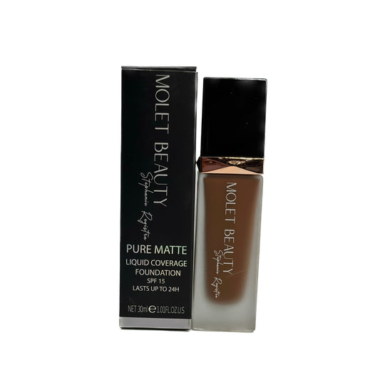 Molet Beauty Makeup Base Matte Color #L1 ESPRESSO