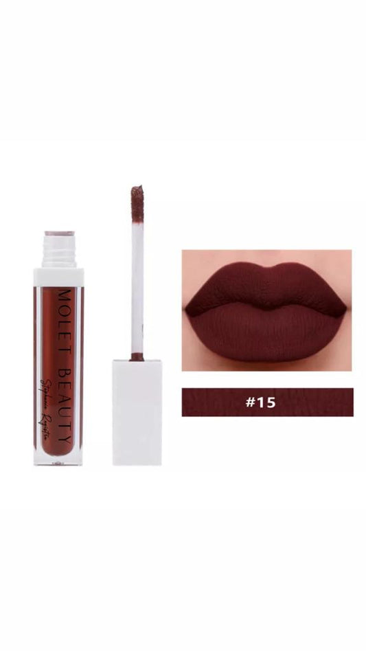 Molet Beauty Lipstick Matte Color #15