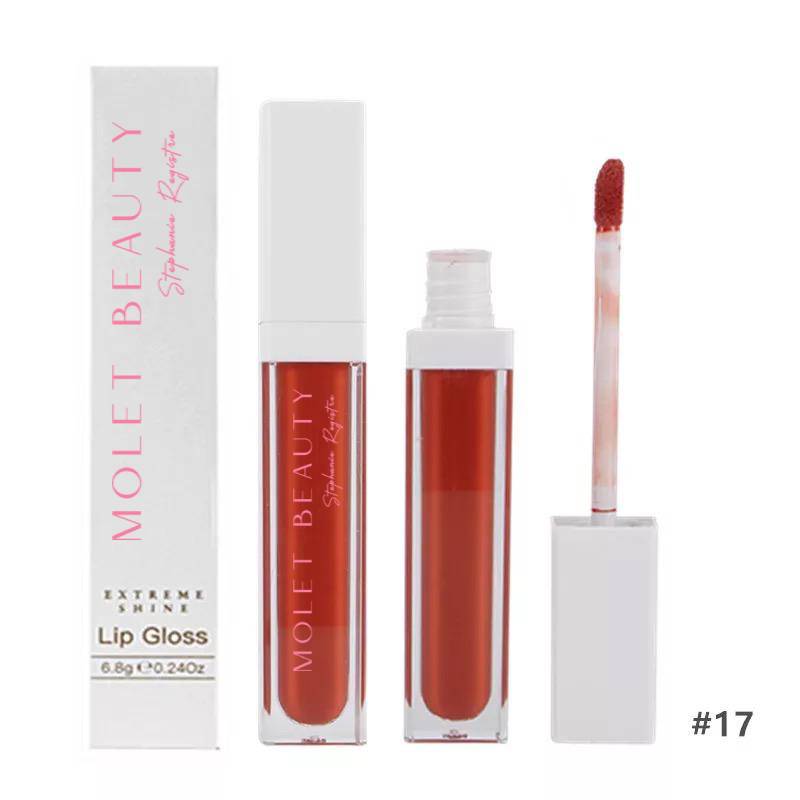 Molet Beauty Lipstick Gloss Color #17